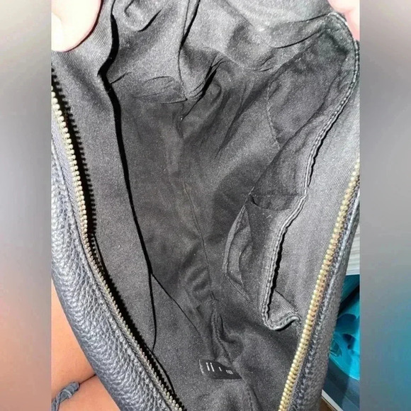 BCBG Paris Black Pebbled Bag - Picture 6 of 6